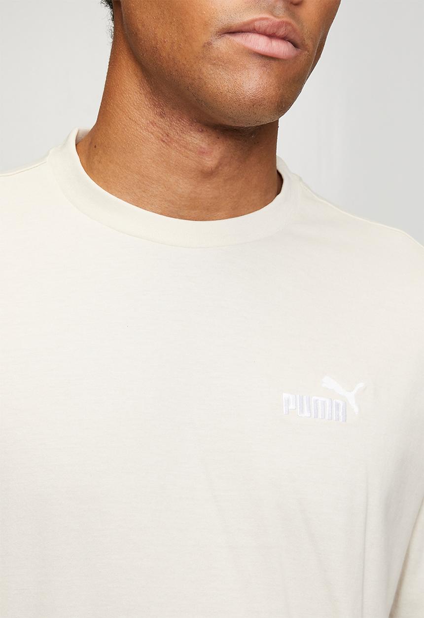 Pum Mens Essential Relaxed Small No.1 T-shirt In Alpine Snow