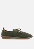 Pierre Cardin Ladies Riviera Shoes In Olive Green