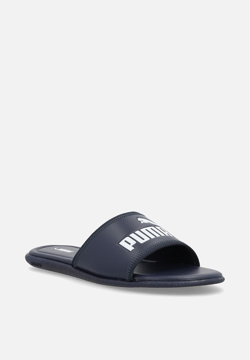 Puma Mens Sporty Slides In Navy