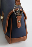 Polo womens Cabana Flapover Sling Bag In Blue