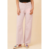 Mandi High Waist Straight Leg Jeans In Nougat