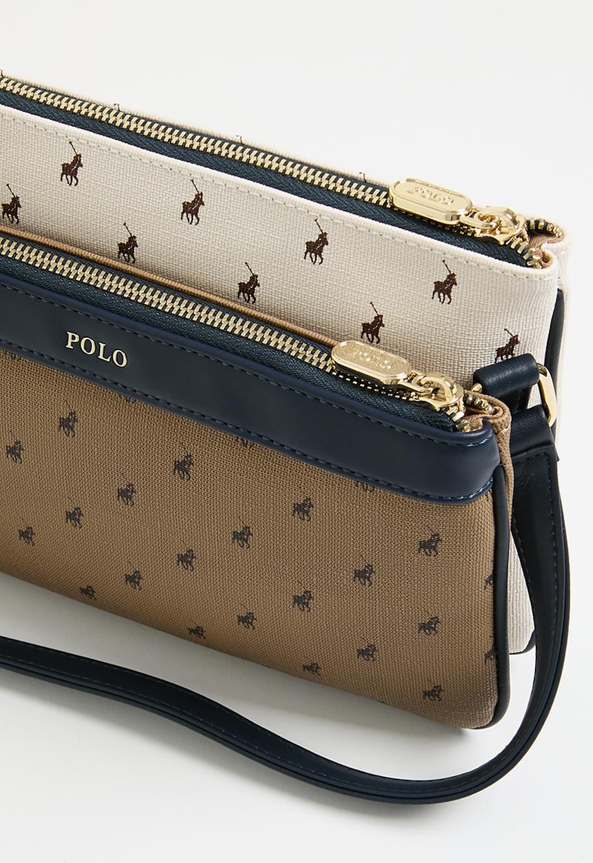 Polo Peninsula S'24 Double Pocket Sling Bag In Navy