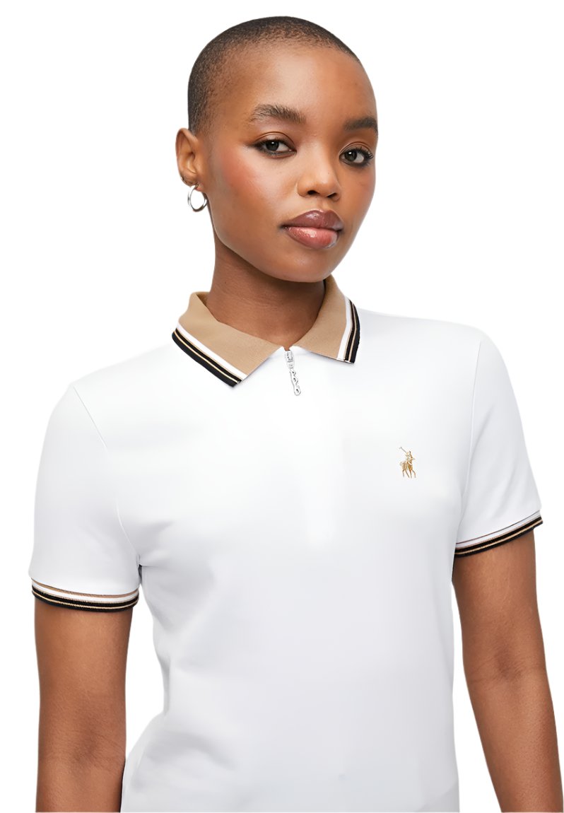 Polo 0048970 Wmn Madison Ss Golfer  White