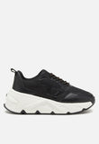 Diesel Womens L Savannah Tulu Sneaker In Black