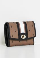 Polo Oxford Smalls Compact Trifold Purse - One Size