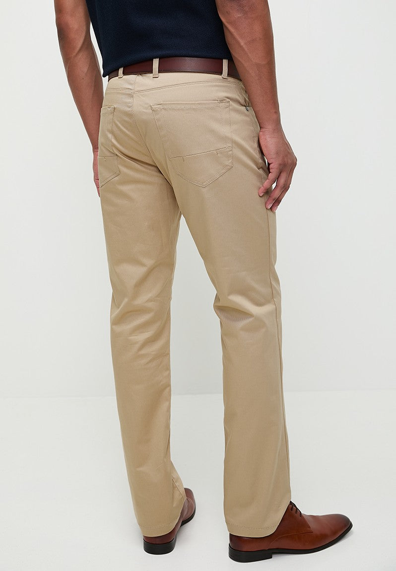 Polo Mens 5 Pocket Trouser Stone