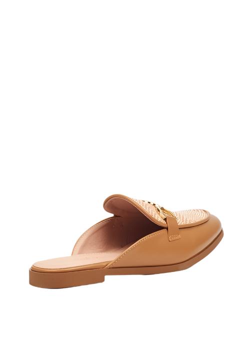 Miss Black Ladies Baylee 1 Shoes Tan