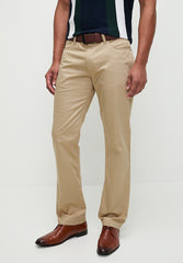 Polo Mens 5 Pocket Trouser Stone