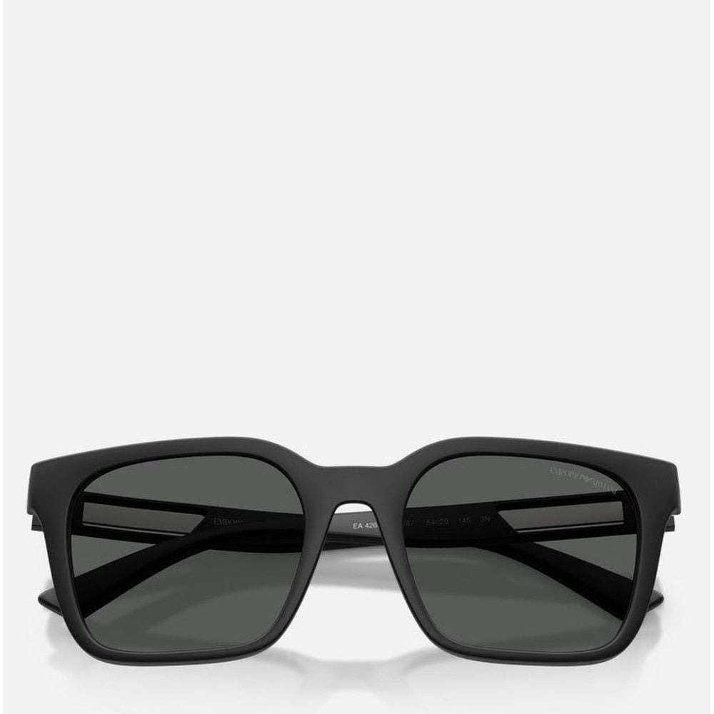 Emporio Armani Black Lens Sunglasses For Men In Black