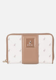 Polo Kensington Medium Zip Around Wallet In White