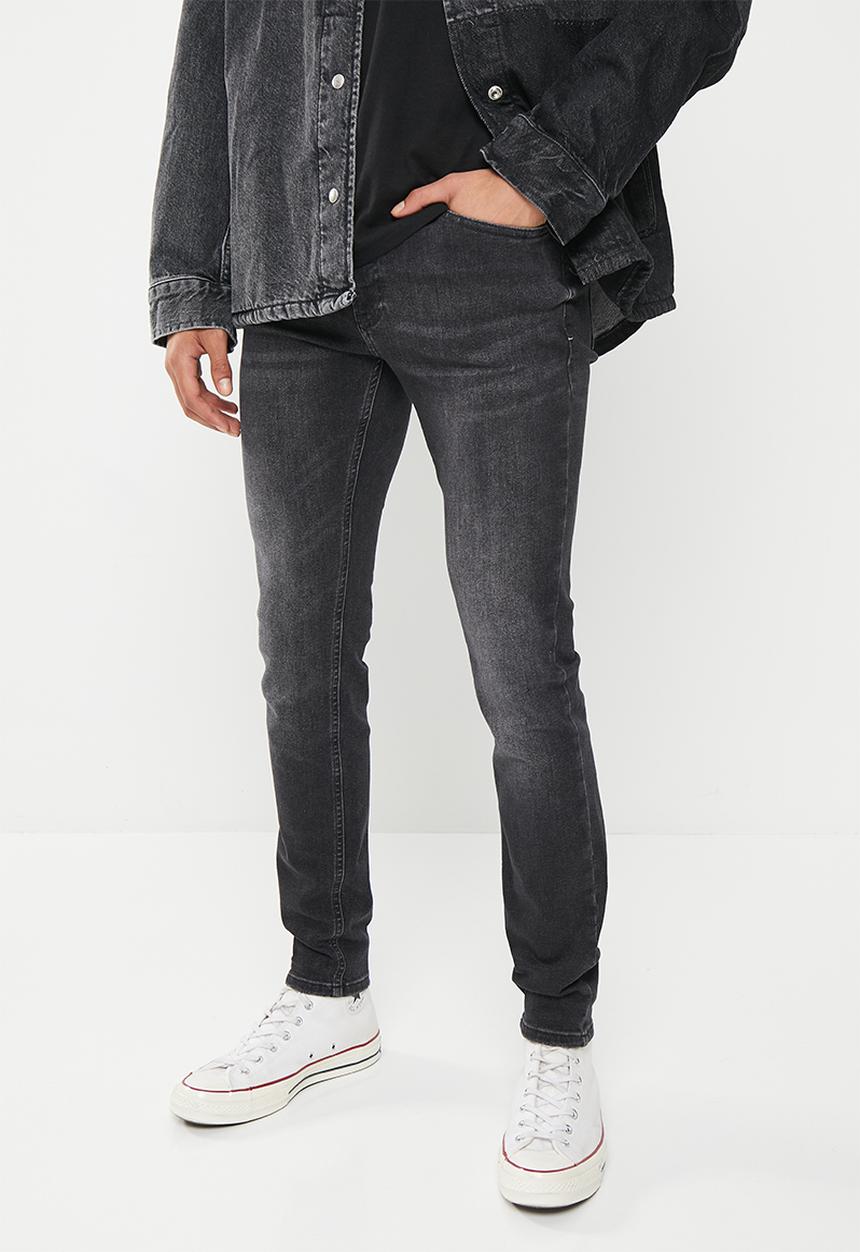 Calvin Klein Super Skinny Jeans In Black