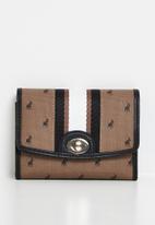 Polo Oxford Smalls Compact Trifold Purse - One Size