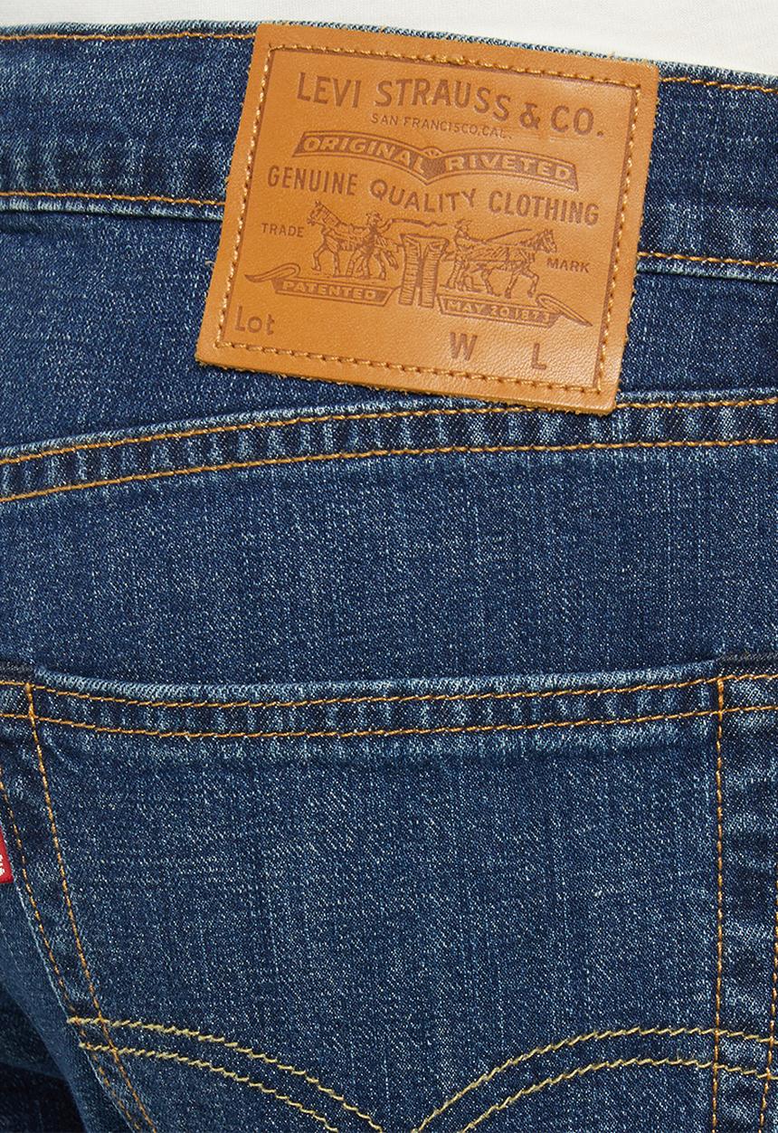 Levis Mens 502 Taper  Part The Sea Jeans In Blue