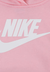 Nike Girls Nsw Club Ft Hbr Po Hoodie In Soft Pink