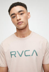 Rvca Big Rvca Ss Red Stitch Mauve