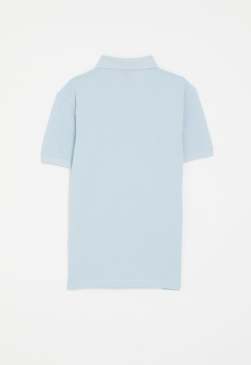 Polo Boys Layton Short Sleeve Golfer In Sky Blue