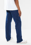 Soviet Mens Rivery New#5 Reg Straight Leg Stretch Blue