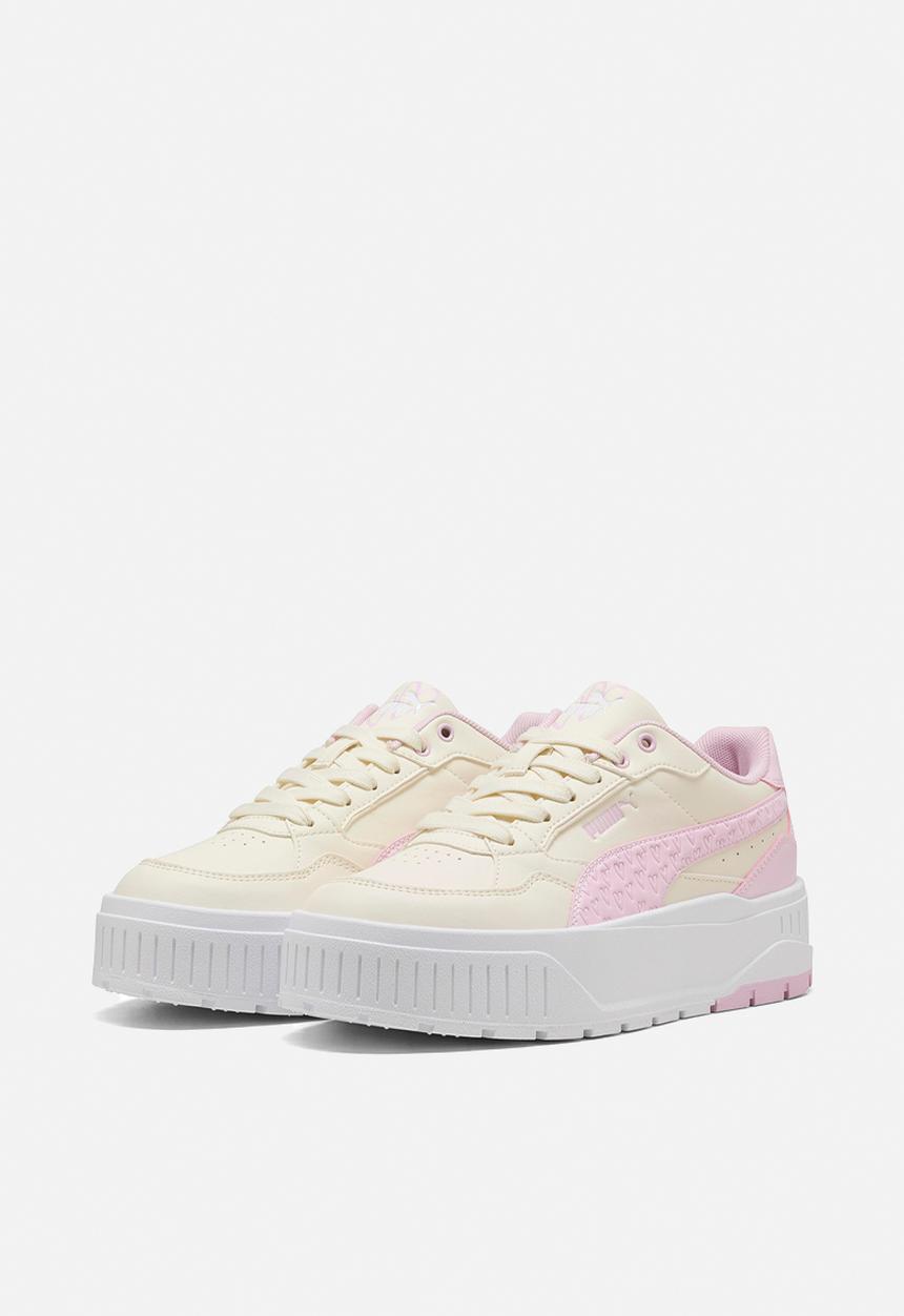 Puma Womens Karmen II Idol With Love Sneakers In Frosted Ivory