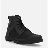 Palladium Mens Pampa Hi Care Zip Shoes In Black