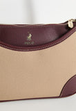 Polo Womens Cabana Sling Bag With Side Pocket In Beige