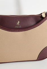Polo Womens Cabana Sling Bag With Side Pocket In Beige
