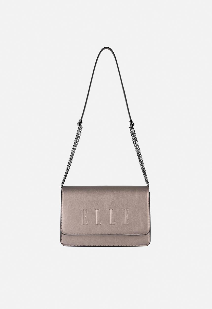 Elle Broadway Flapover Sling In Gun Metal