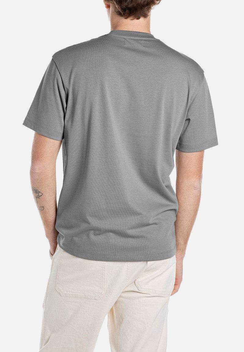 Replay Mens T-Shirt In Military Grey