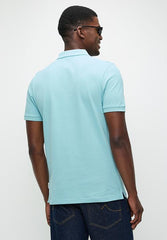 Ben Sherman Ben Polo Mens Golfers In Retro Blue
