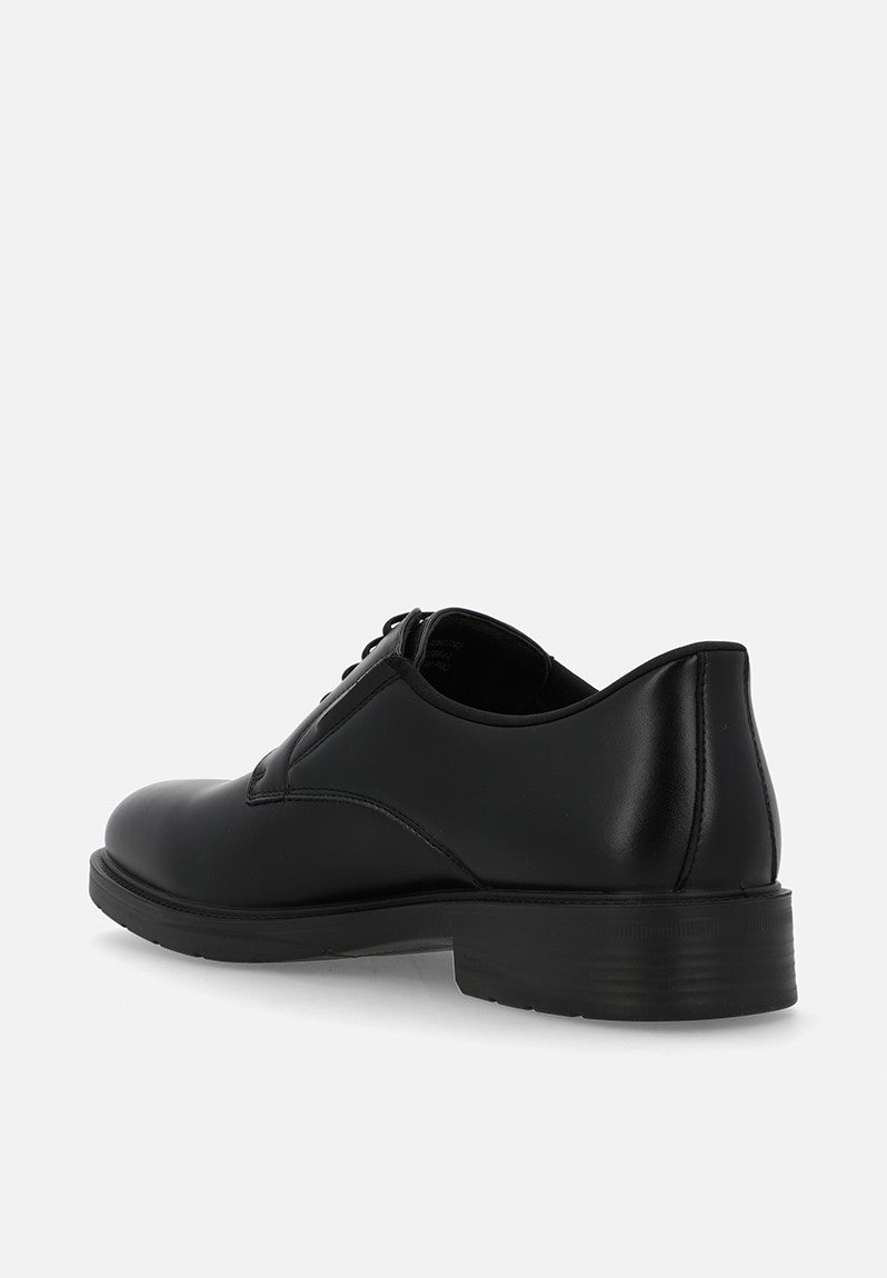 Pierre Cardin Mens Eezy Fit Smooth Shoes In Black