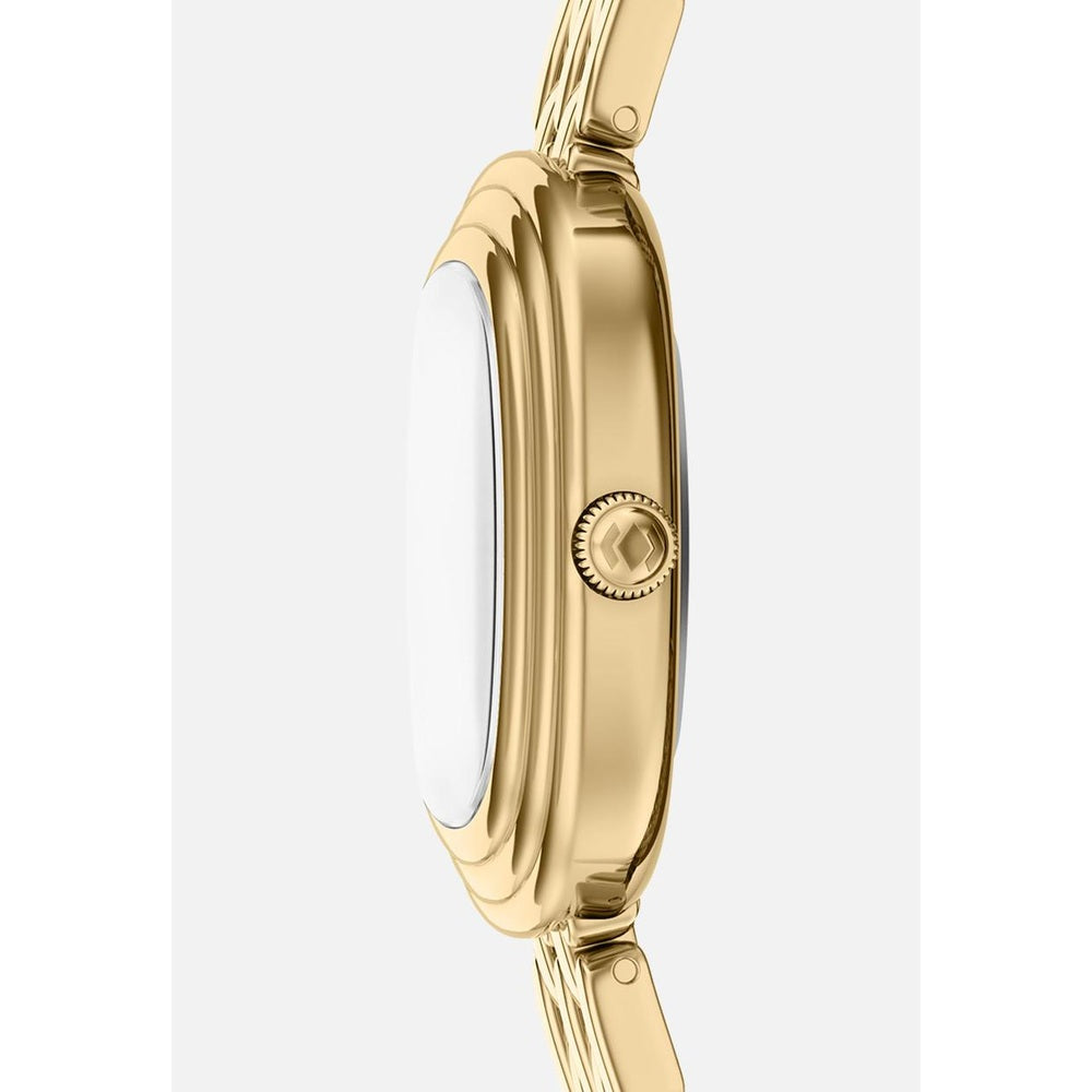 Fossil Womens Genevive 3 Hand Watch In Gold