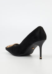 Butterfly Feet Miss Black Ladies Lanelle 3 Heels In Black