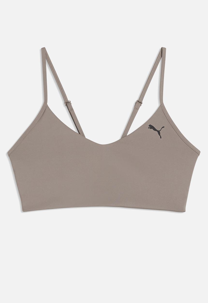 Puma Womens Move Bra-Low In Mouse Grey