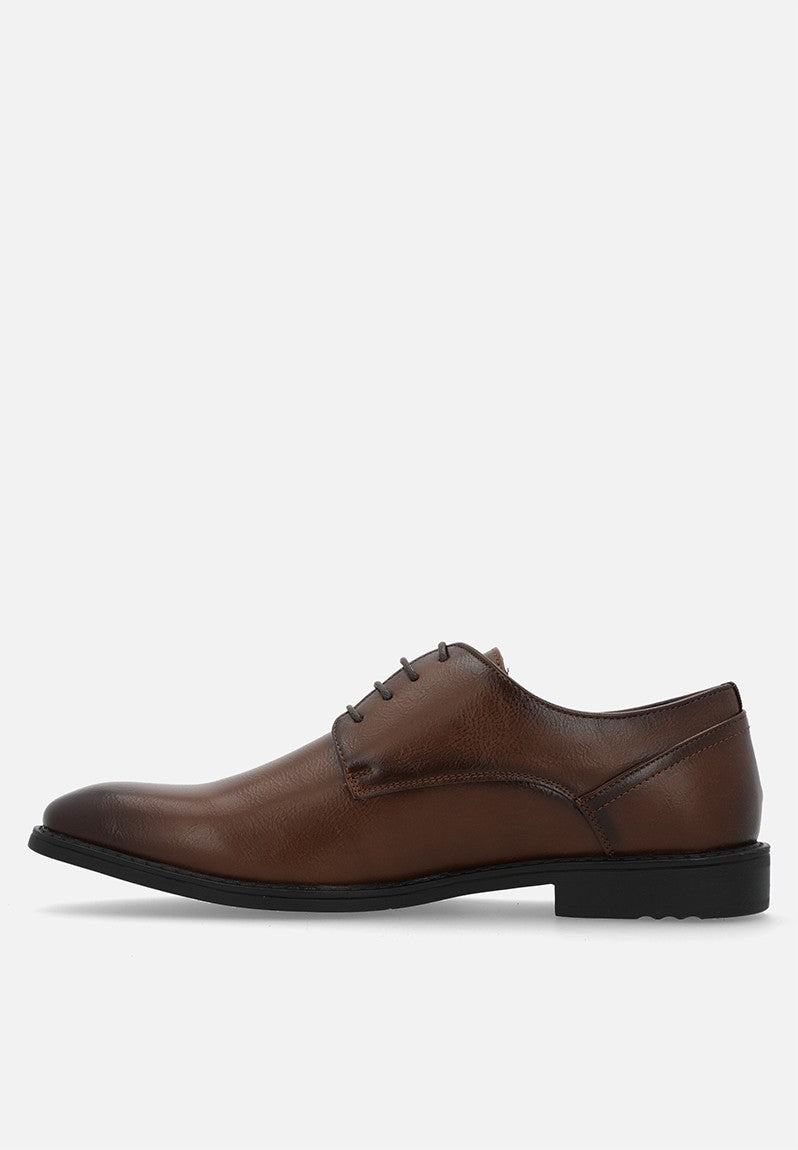 Pierre Cardin Mens Brown Thomas Lace Up Shoes