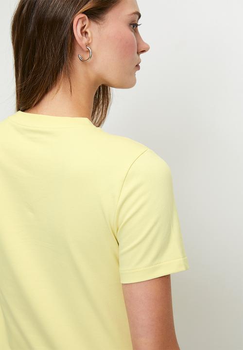 Polo Womens Allies T-Shirt In Yellow