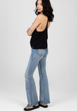Sissy Boy Alyssa Bootleg Mid Waist Jeans In Medium Vintage