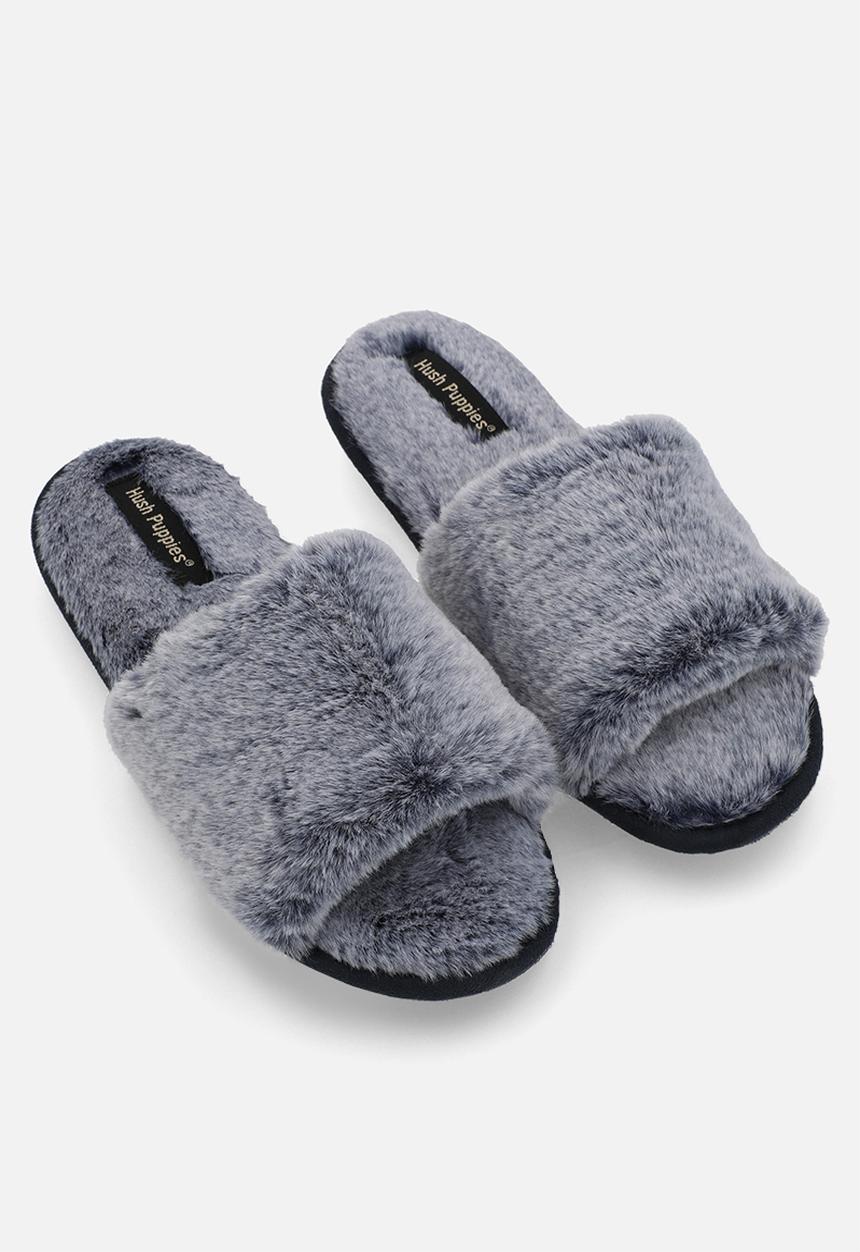 Hush Puppies Mara Ladies Slippers In Navy