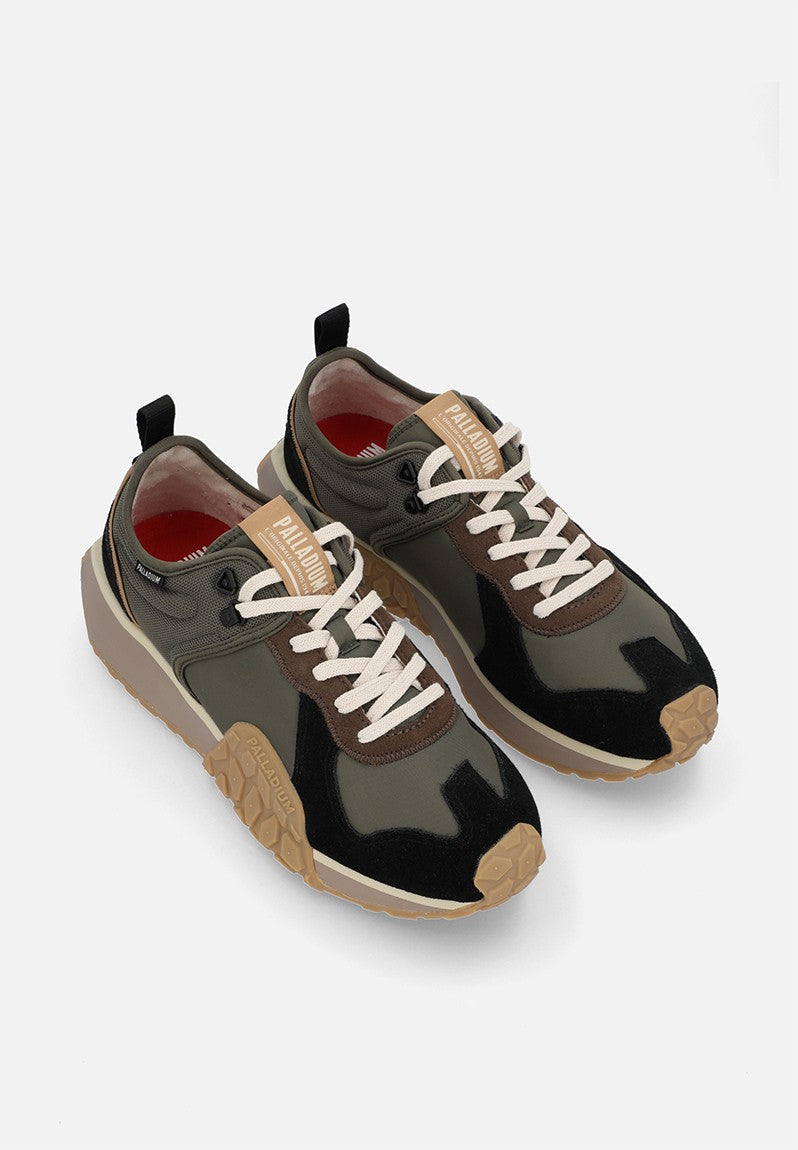 Palladium Troop Runner  Olive Night Shoes