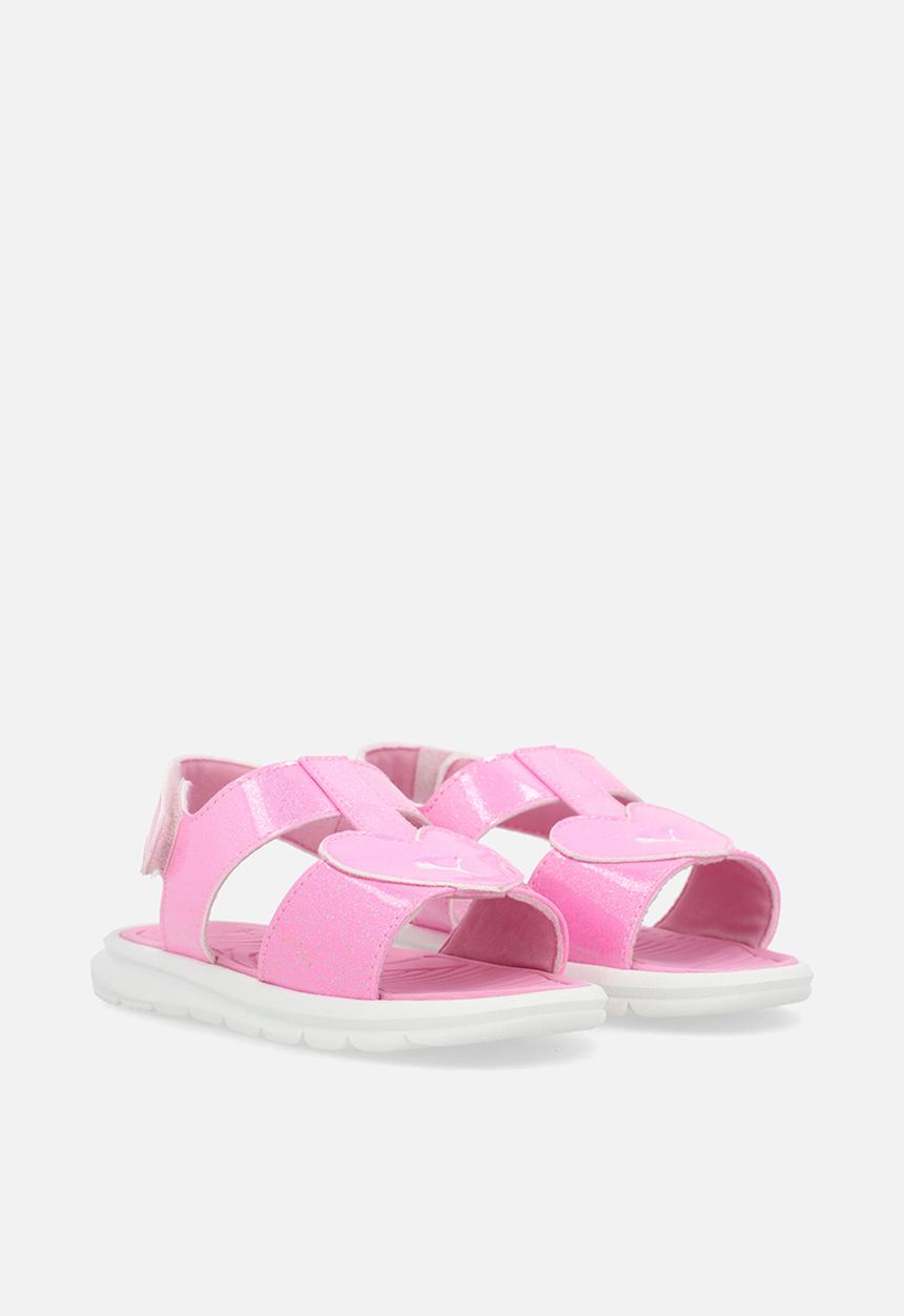 Puma Girls Dazzle Glitz 2.0 Inf Sandals In Pink
