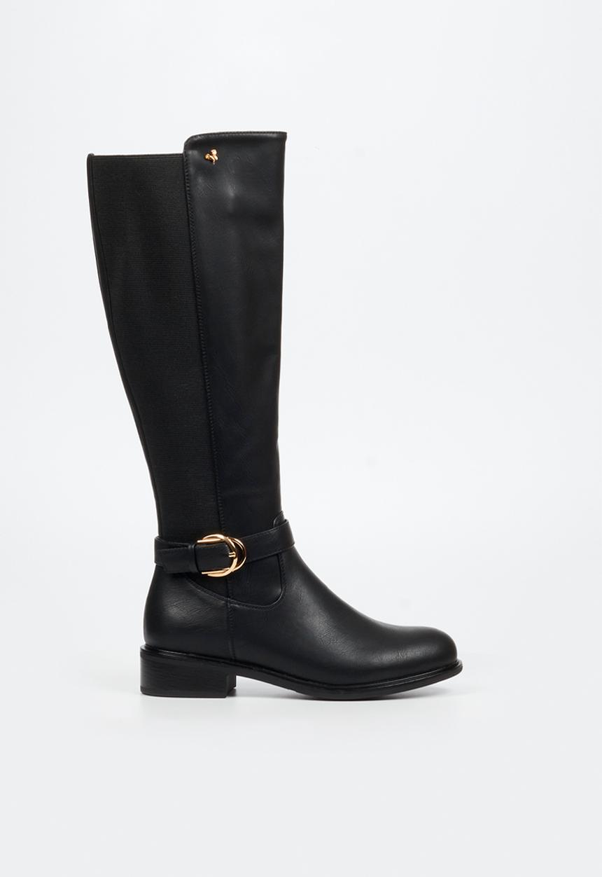 Butterfly Feet Ladies Huda 21 Boots Black