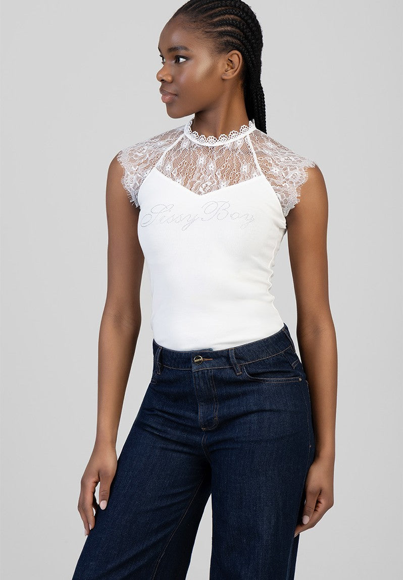 Sissy Boy Edge Of Magic Regular T-Shirt In White