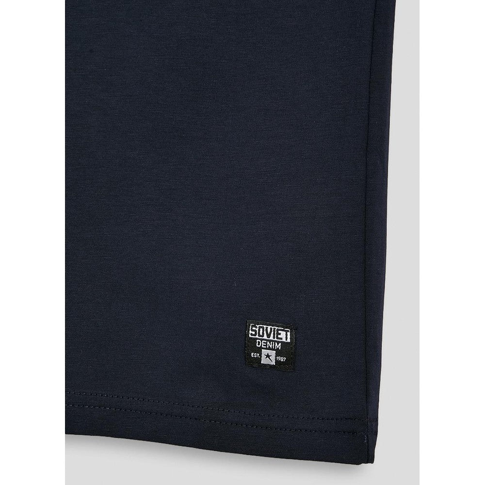 Soviet Boys Short Sleeves Crew Fashion T-Shirts In Navy