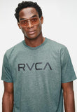 Rvca Big Rvca Ss Red Stitch Balsam Green