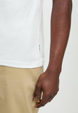 Ben Sherman Mens Disk Foil T-Shirt In White