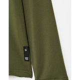 Soviet Boys Kobi Long Sleeves Crew Neck T-Shirts In Olive