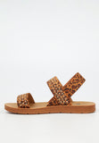 Butterfly Feet Ladies Zina 23 Sandals In Leaopard Print