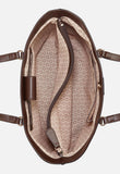 Guess Isabella Tote Bag In Walnut