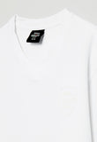 Soviet Boys Talon Long Sleeves V-Neck T-Shirt In White