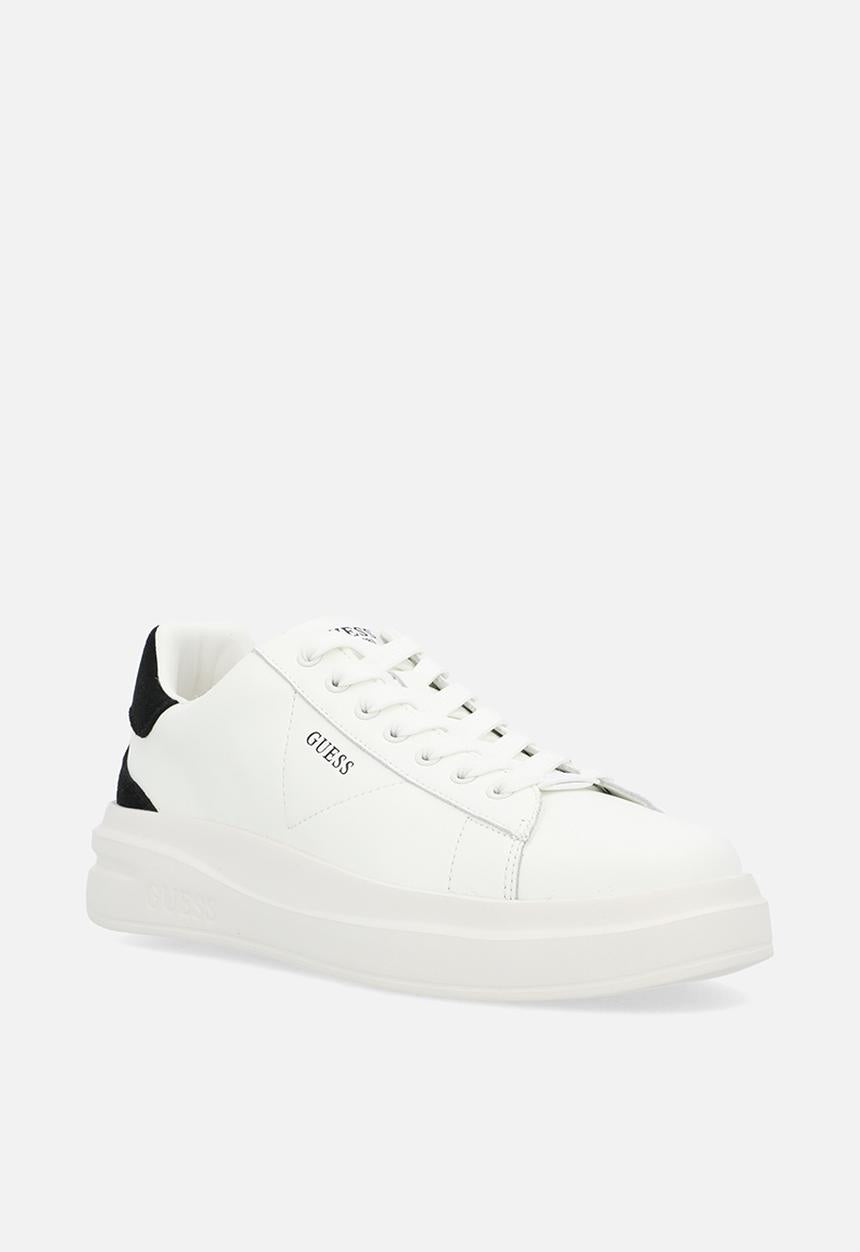 Guess Ladies Elbina Sneakers In White