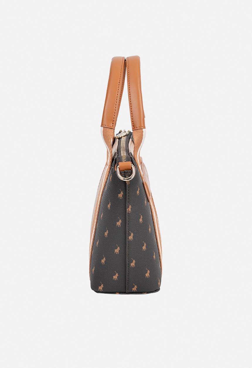 Polo Womens Isla Small Shopper Crossbody Bag In Brown