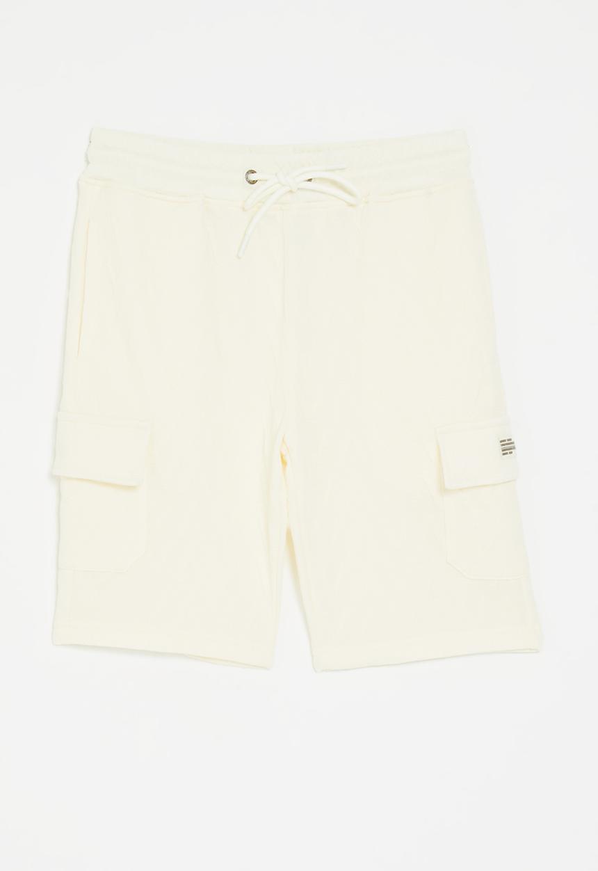 Soviet Boys Cargo Pocket Track Set Short In Winter White